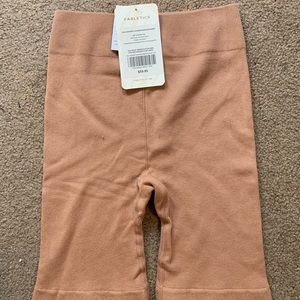 nwt fabletics seamless rib short
